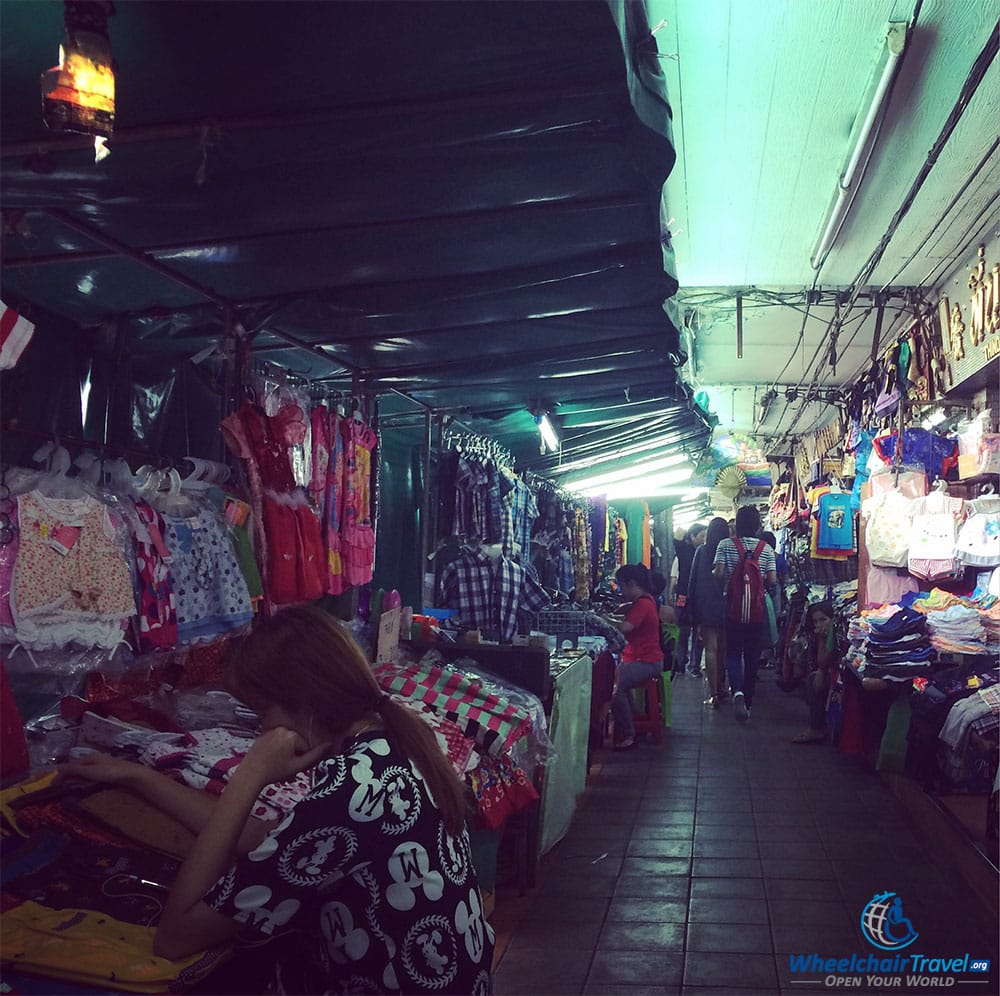 PHOTO DESCRIPTION: Pratunam Street Market in Bangkok, Thailand.