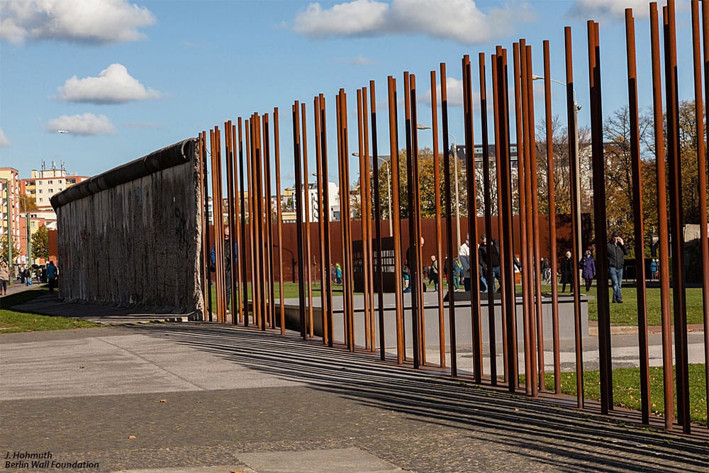 PHOTO DESCRIPTION: Berlin Wall Memorial.