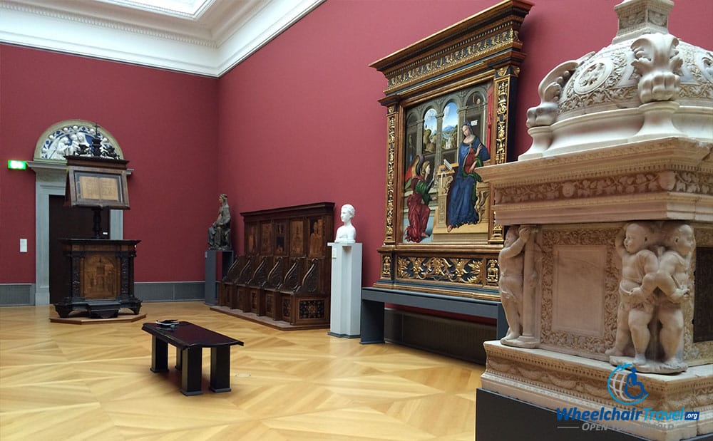 PHOTO DESCRIPTION: Christian religion gallery at the Bode Museum in Berlin, Germany.