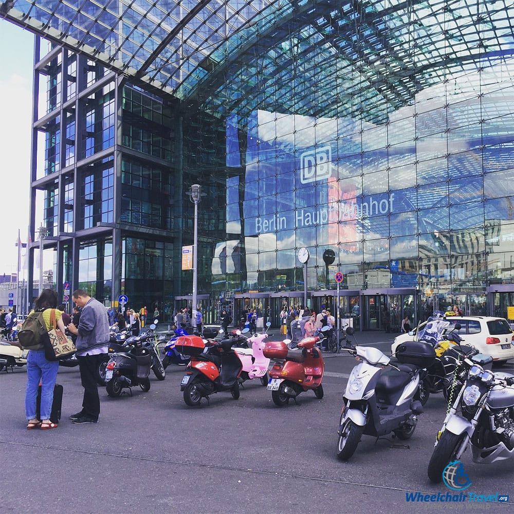 PHOTO DESCRIPTION: Berlin Hauptbahnhof Train Station.