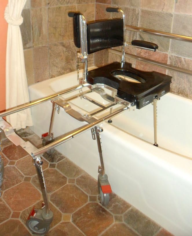 GO-Anywhere Commode, Shower ‘N Tub Chair