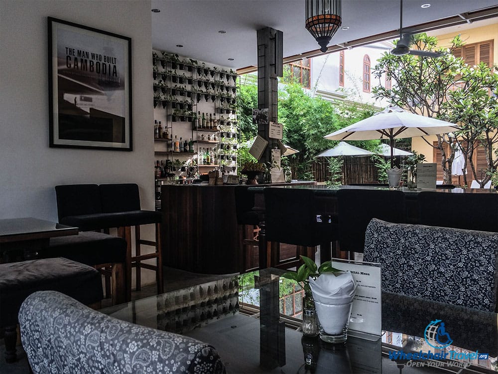 PHOTO DESCRIPTION: Seating in the restaurant and bar area at the House Boutique Hotel.