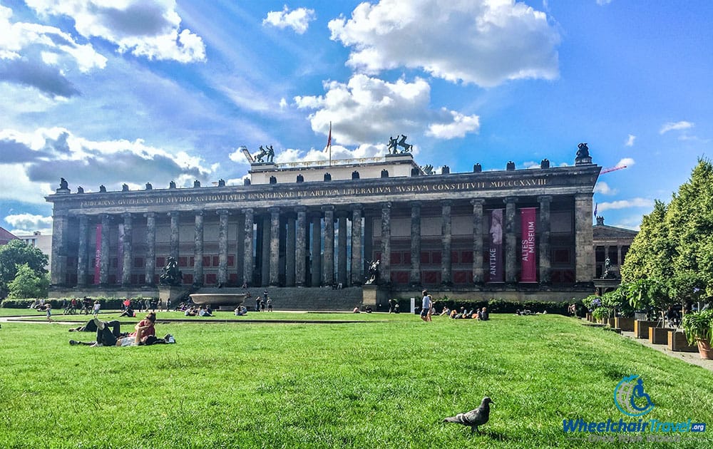 PHOTO DESCRIPTION: Altes Museum on Museum Island in Berlin, Germany.