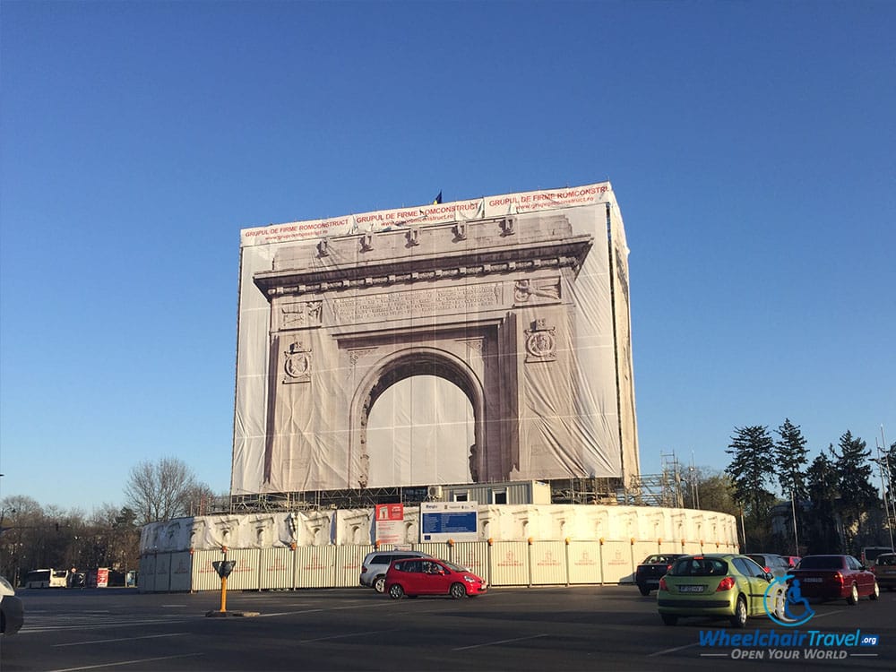 PHOTO: The Romanian Triumphal Arch.