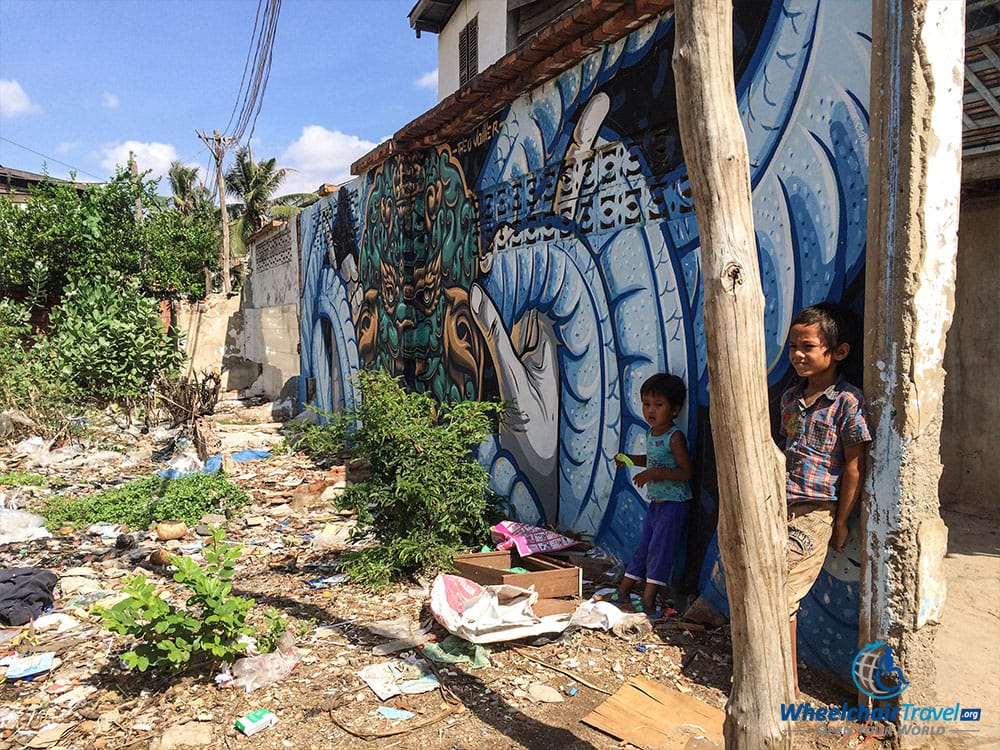 PHOTO: Street art in Phnom Penh, Cambodia.