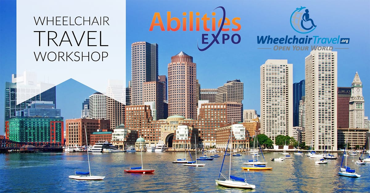 PHOTO: Wheelchair Travel Workshop at 2016 Abilities Expo in Boston.