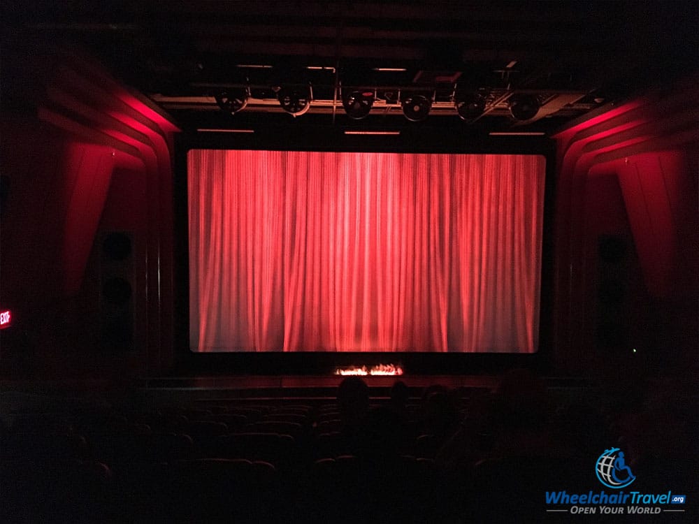 PHOTO: RMS Queen Mary's 4-D Theater.