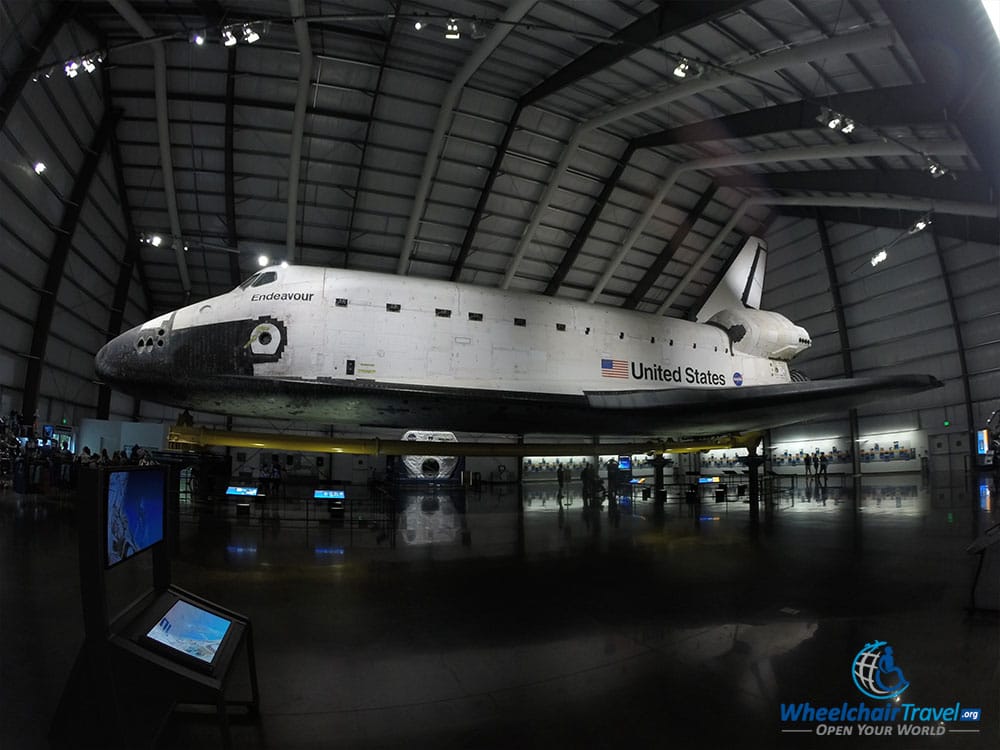 PHOTO: Space Shuttle Endeavour at California Science Center.