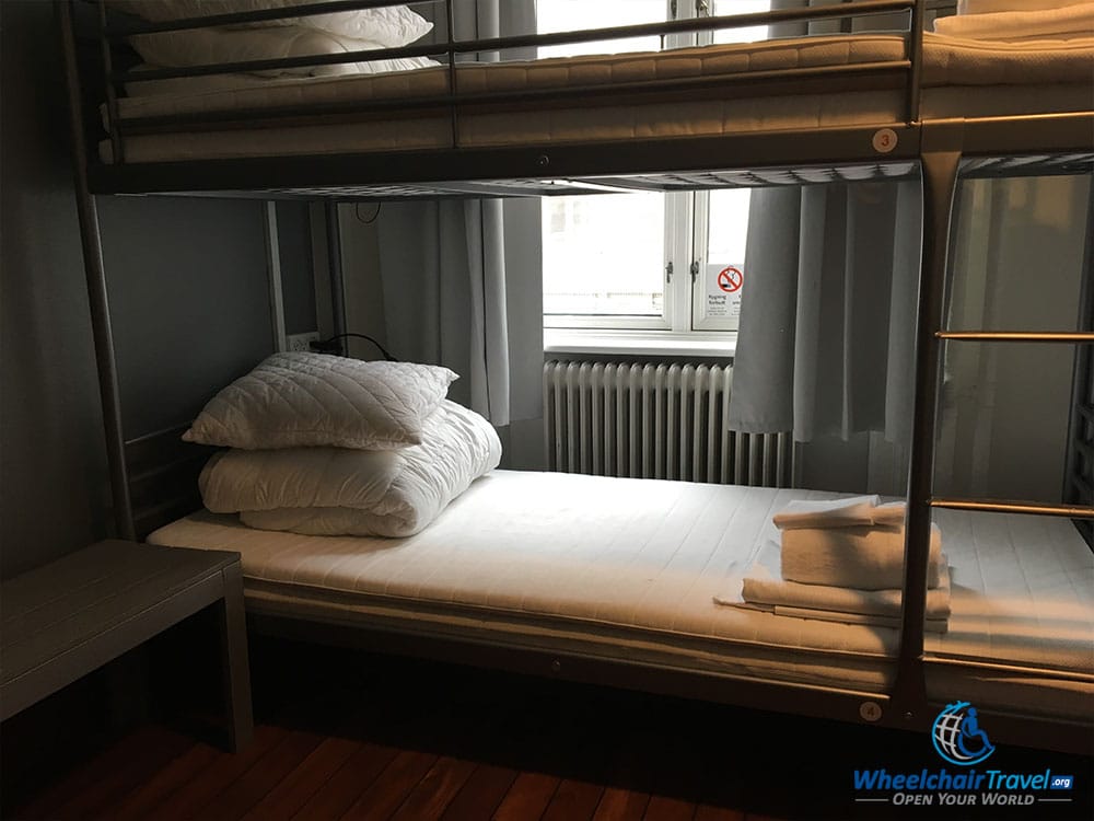 PHOTO: Bunk bed at Urban House Hostel.