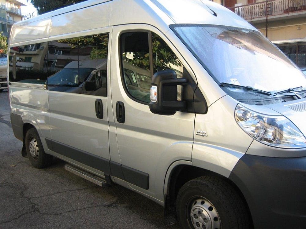 Wheelchair accessible Travelability transportation van.