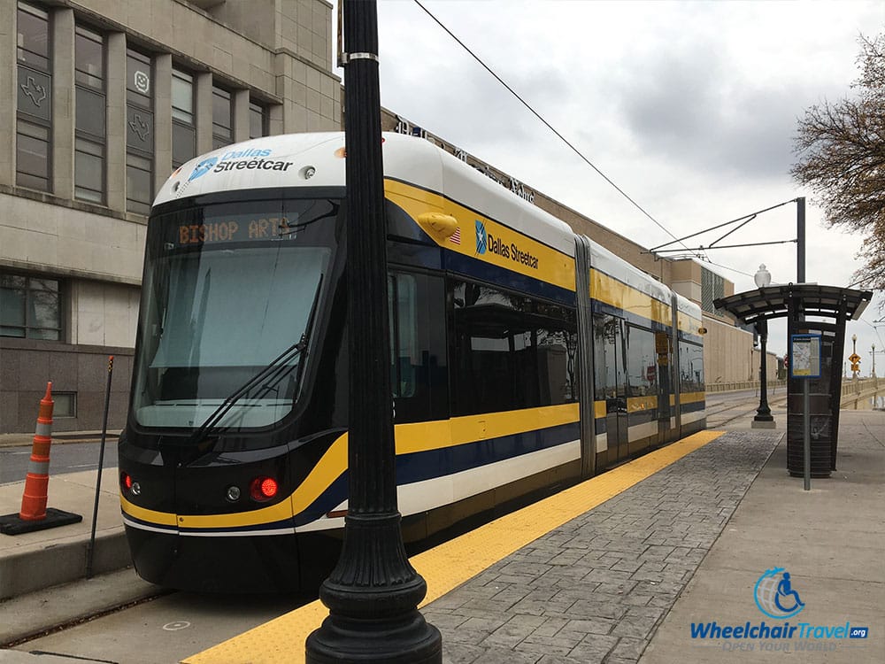 Dallas Streetcar at Union Station stop