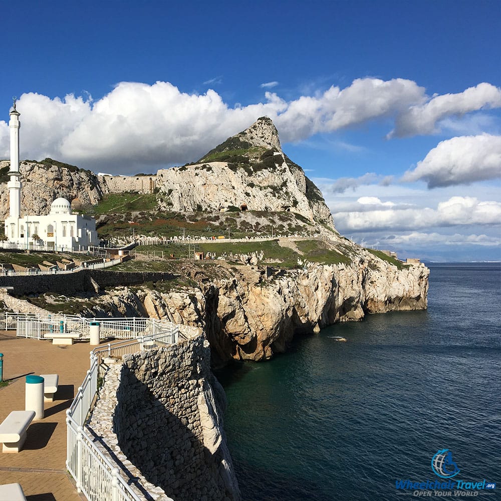 Rock of Gibraltar as seen from Europa Point