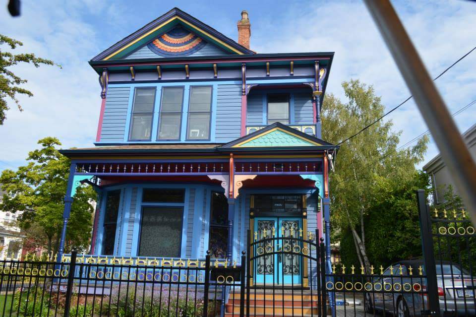 A house in Victoria, British Columbia, Canada