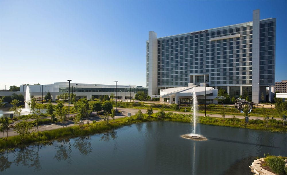 Renaissance Schaumburg Convention Center Hotel.