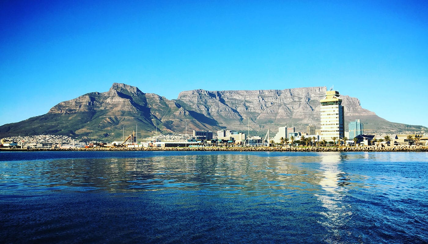 Table Mountain in Cape Town, South Africa