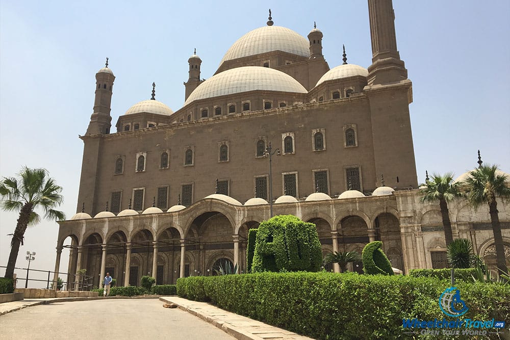 Mosque of Muhammad Ali, inside the Citadel of Cairo.