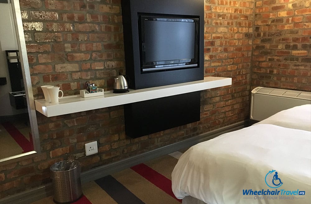 Flat screen television at Protea Hotel Cape Town Victoria Junction.