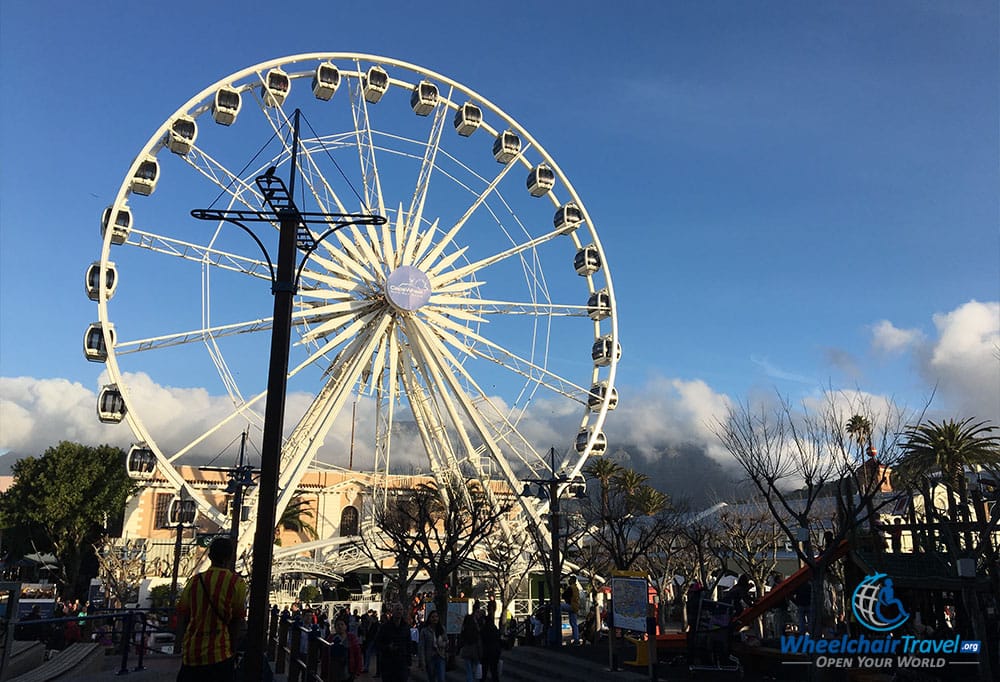 Cape Wheel observation and ferris wheel at the V&A Waterfront.