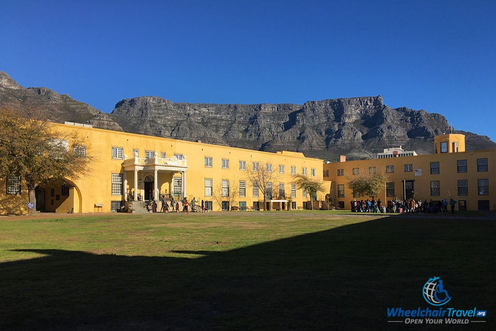 Main courtyard inside the Castle of Good Hope.