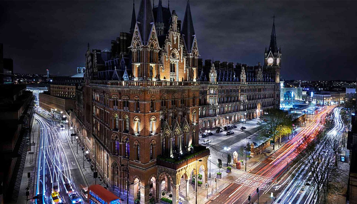 St. Pancras Renaissance London Hotel is wheelchair accessible.