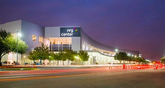 Exterior photo of the NRG Center.