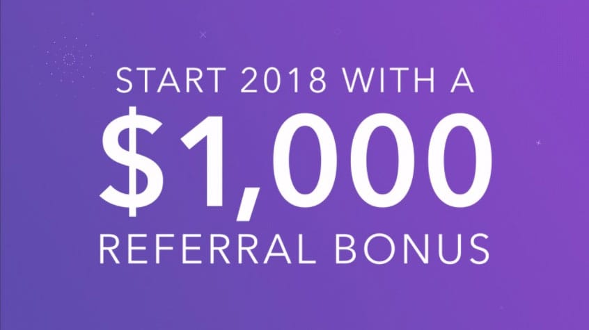 Earn a $1,000 bonus by referring 12 friends to Acorn.