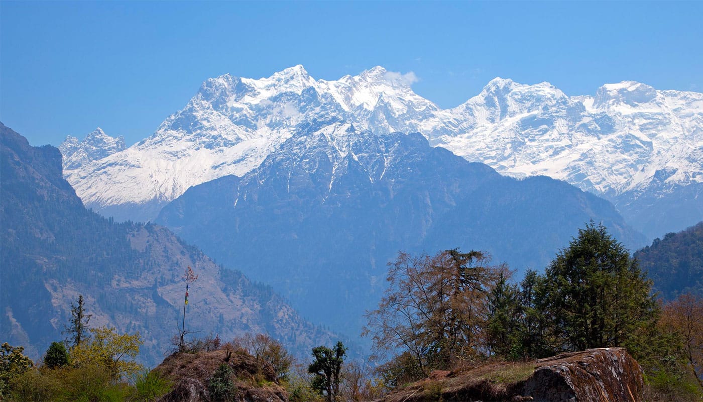 Wheelchair accessible trail opens in Nepal, Himalayan Mountains.