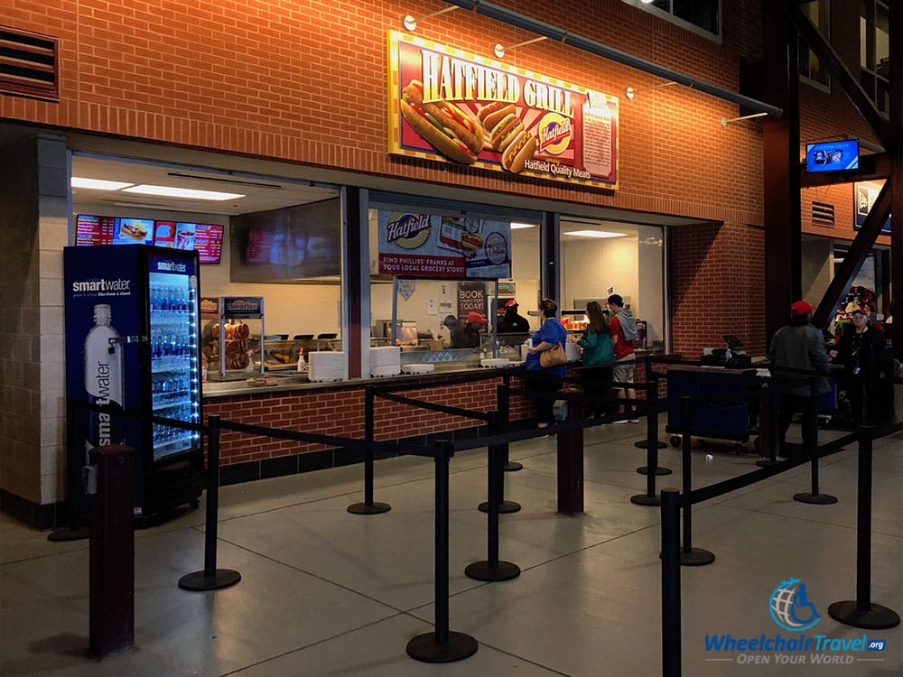 Hatfield Grill concession stand at Citizens Bank Park.