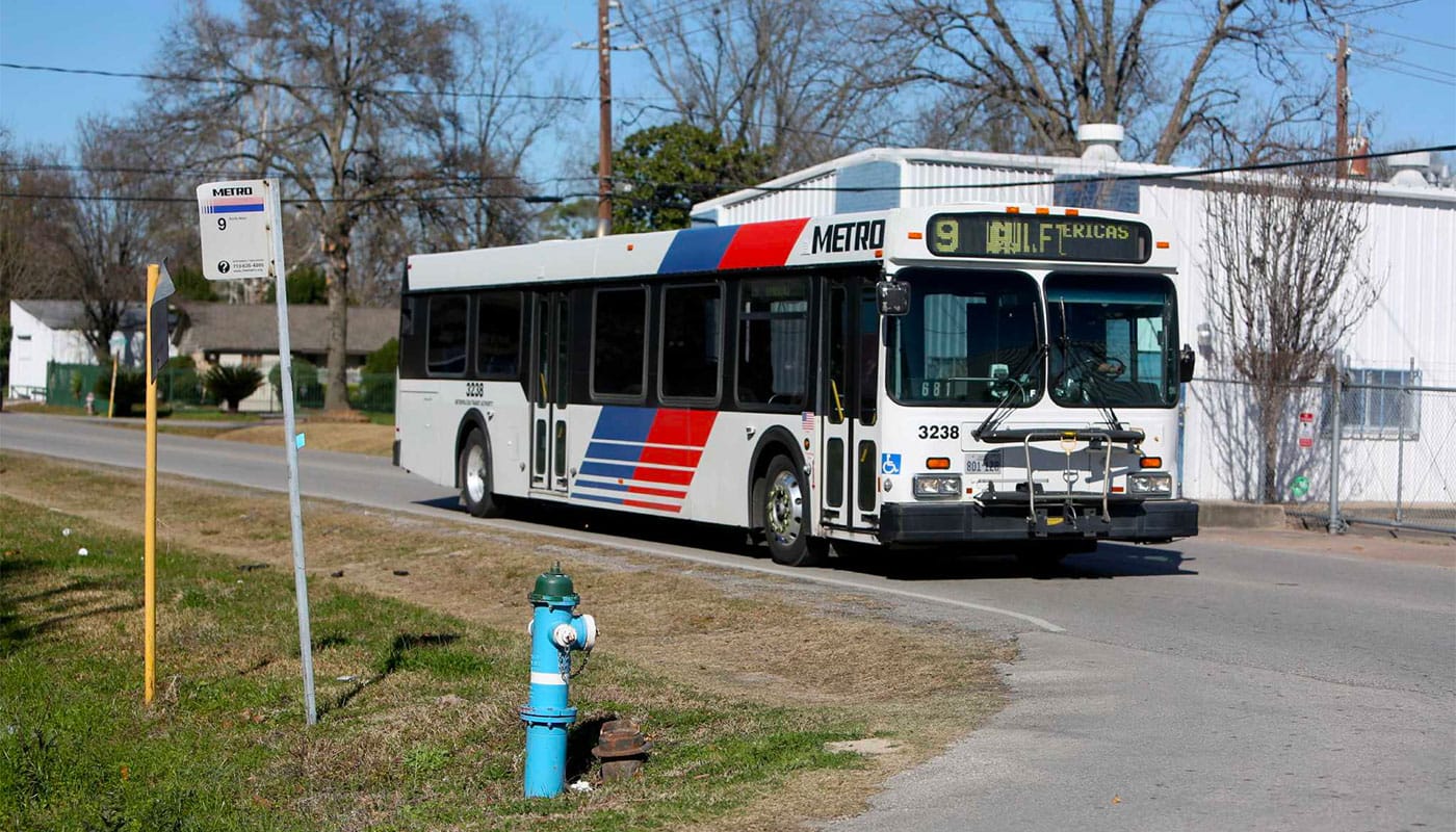 Houston Metro City Bus stops will get beacons to alert blind riders of stop locations.