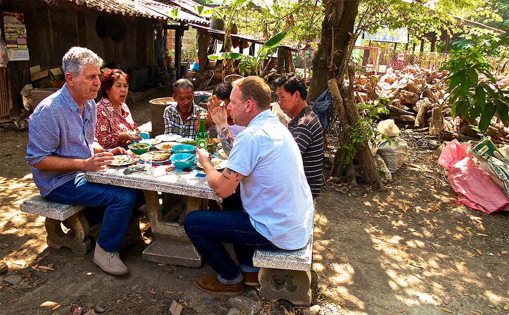 Anthony Bourdain in Thailand. | Photo courtesy CNN.