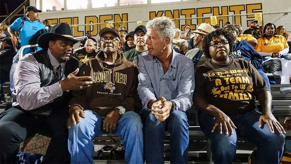 Anthony Bourdain in West Virginia. | Photo courtesy CNN.