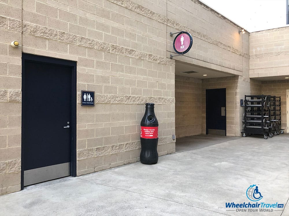 Restrooms at PNC Park.