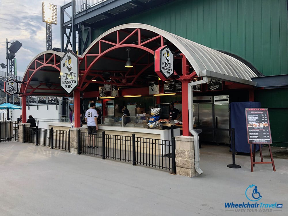 Manny's BBQ at PNC Park.