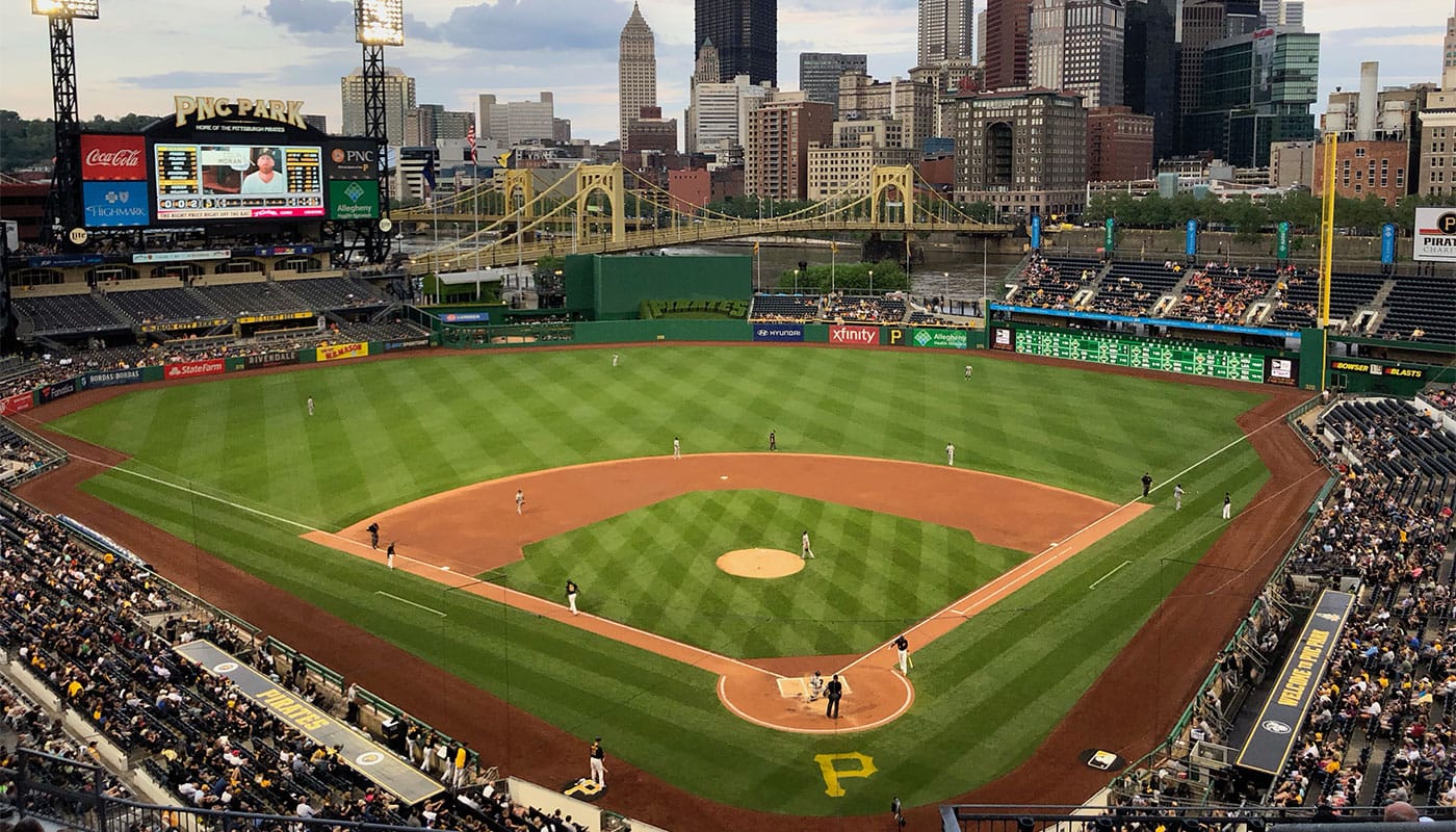 Wheelchair accessible Pittsburgh Pirates game.