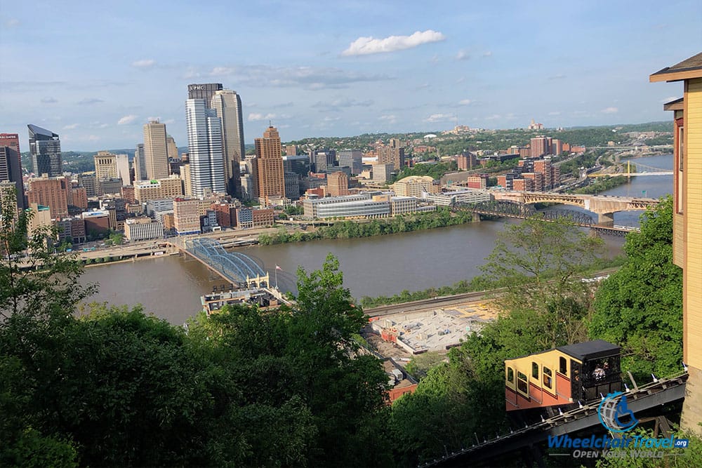 The Monongahela Incline funicular is accessible.