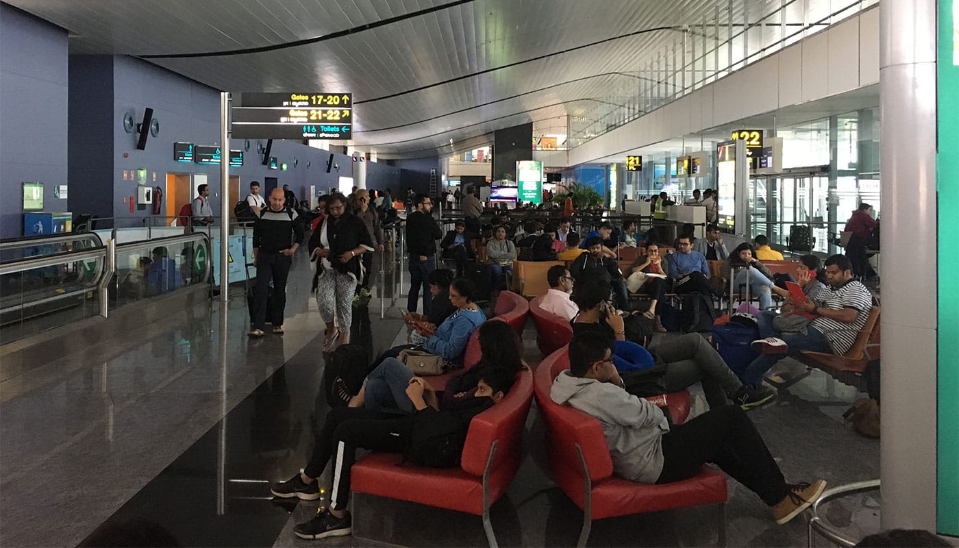 Kempegowda International Airport terminal.