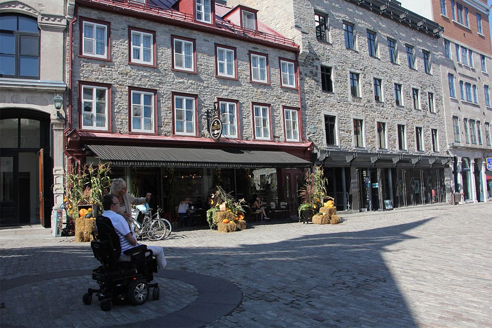 Place Royale in Old Quebec City.