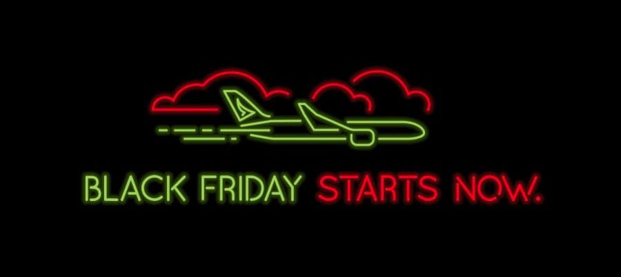 Black Friday deals from Cathay Pacific Airways.