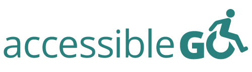 accessibleGO logo.