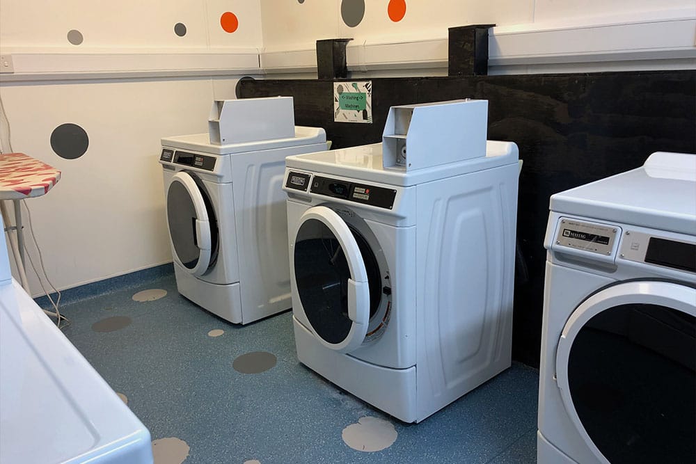 Laundry machines.