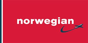 Norwegian Air logo.