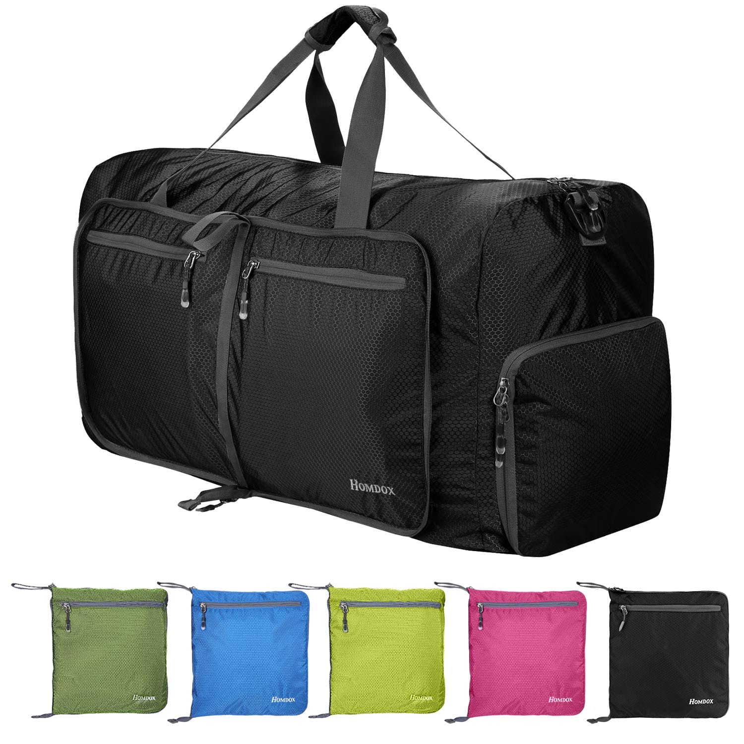 Collapsible duffle bag.