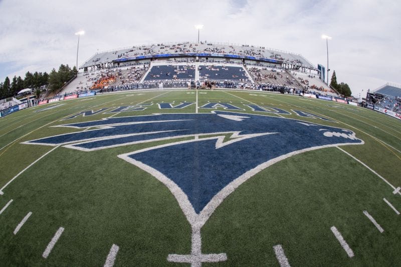 University of Nevada football stadium.