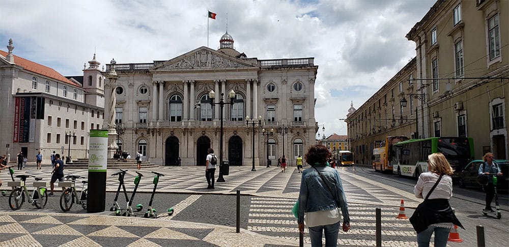 Lisbon City Hall and Municipal Square.