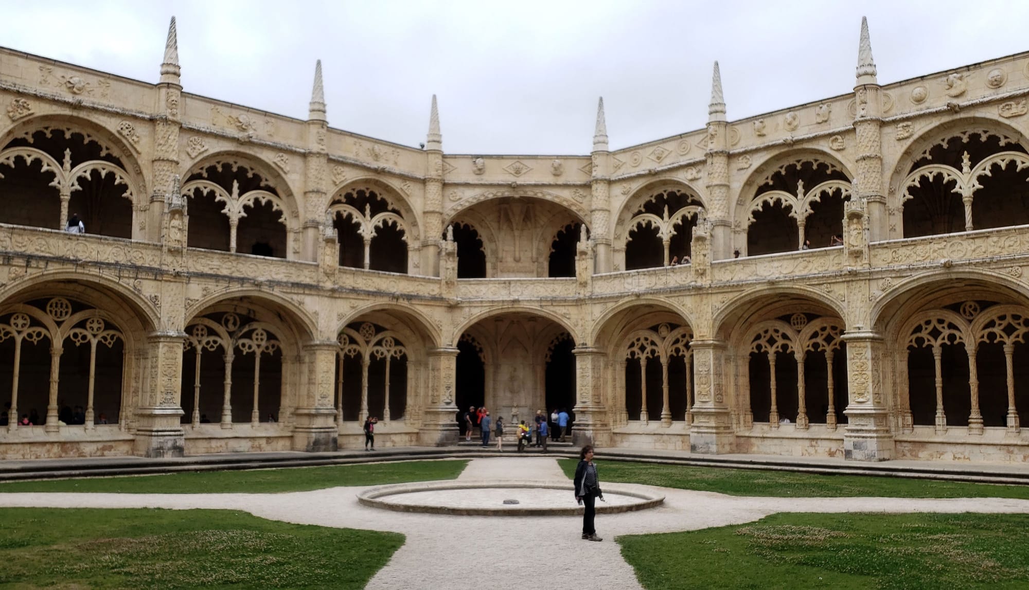 Jerónimos Monastery Cloister.