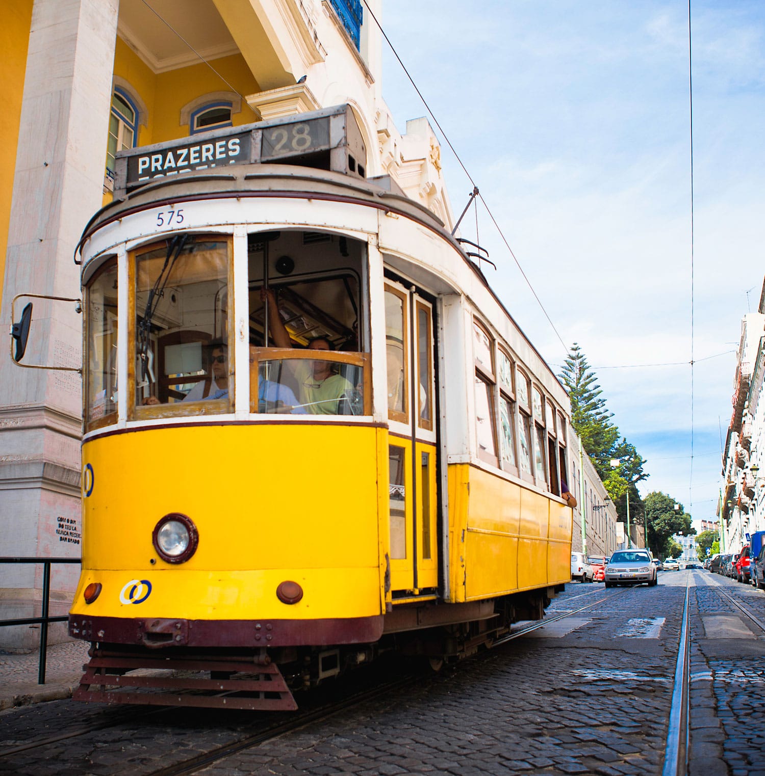 Lisbon's historic Tram 28 is not wheelchair accessible.