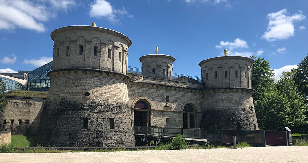 Fort Thüngen in Luxembourg's historic quarter.