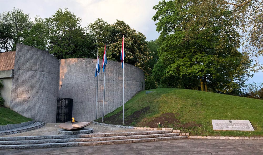 Luxembourg National Monument of the Solidarity.