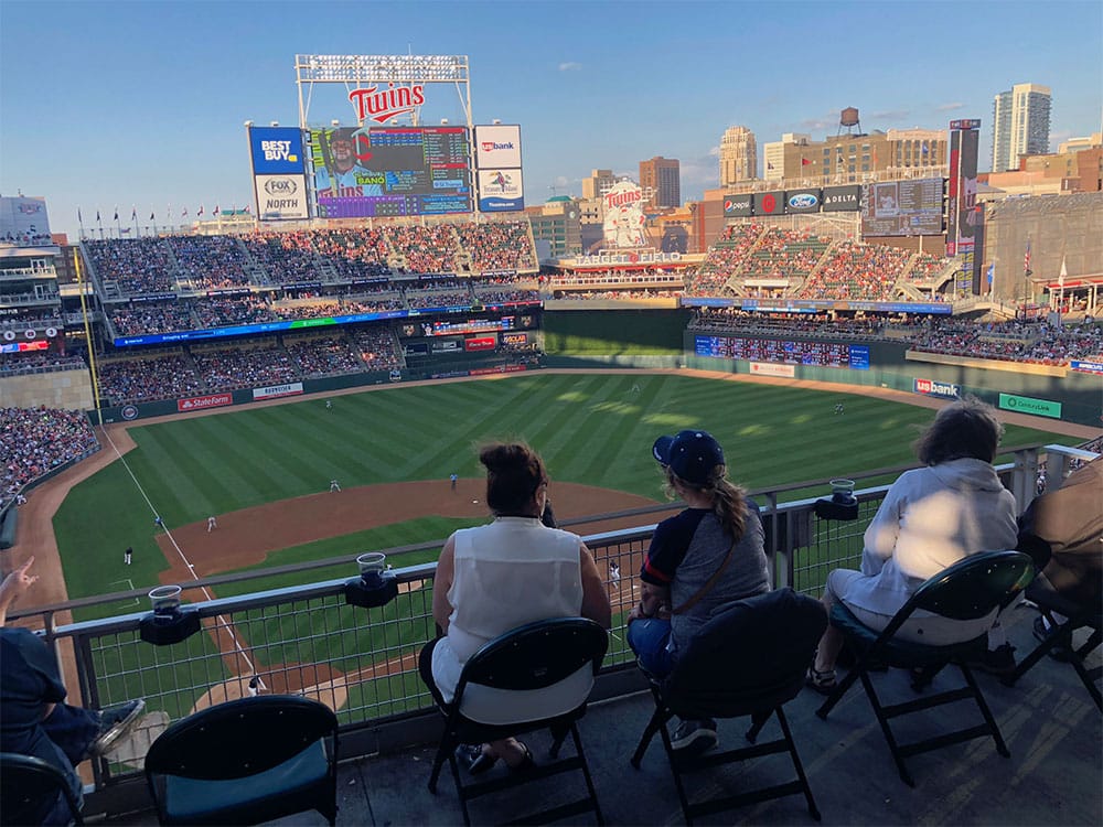 ADA seats in the Home Plate Terrace.