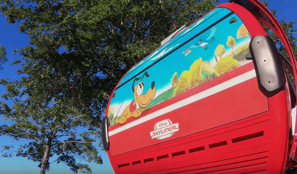 Disney Skyliner gondola.